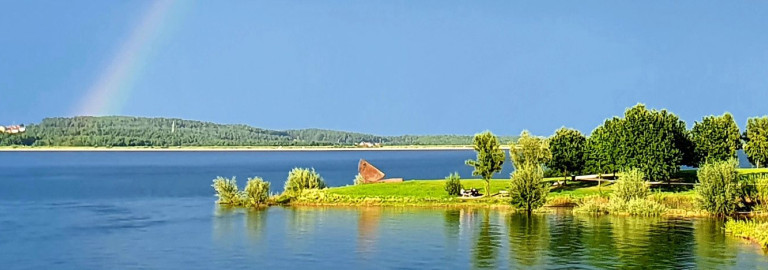 Blick auf den Brombachsee