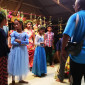 Besuch in einem Dorf der Orang Asli