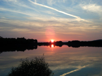Sonnenaufgang Brombachsee