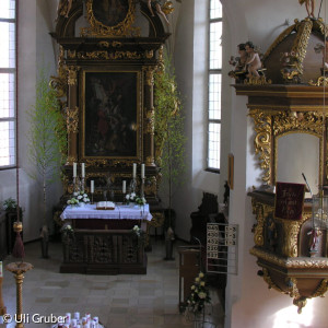 Innenansicht Kirche Dittenheim